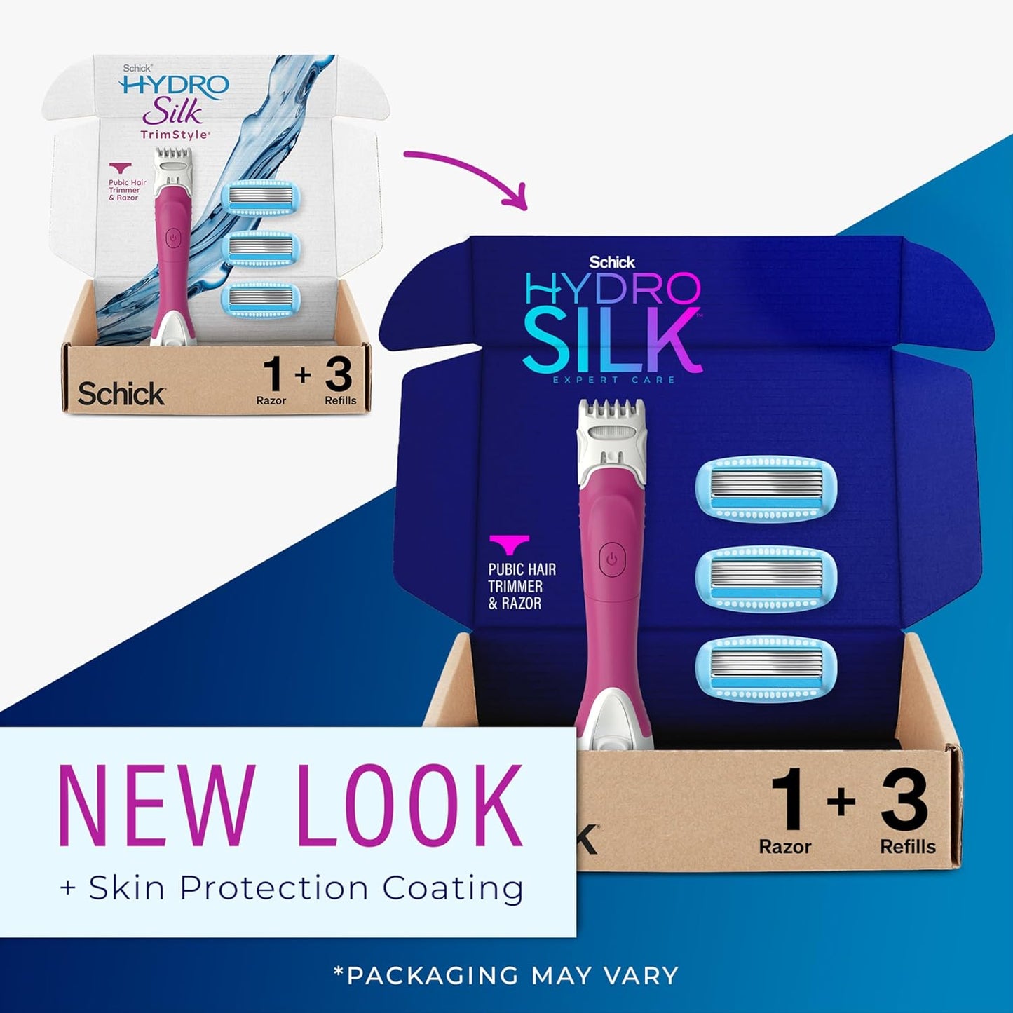 Schick Hydro Silk Trim Style Razor for Women