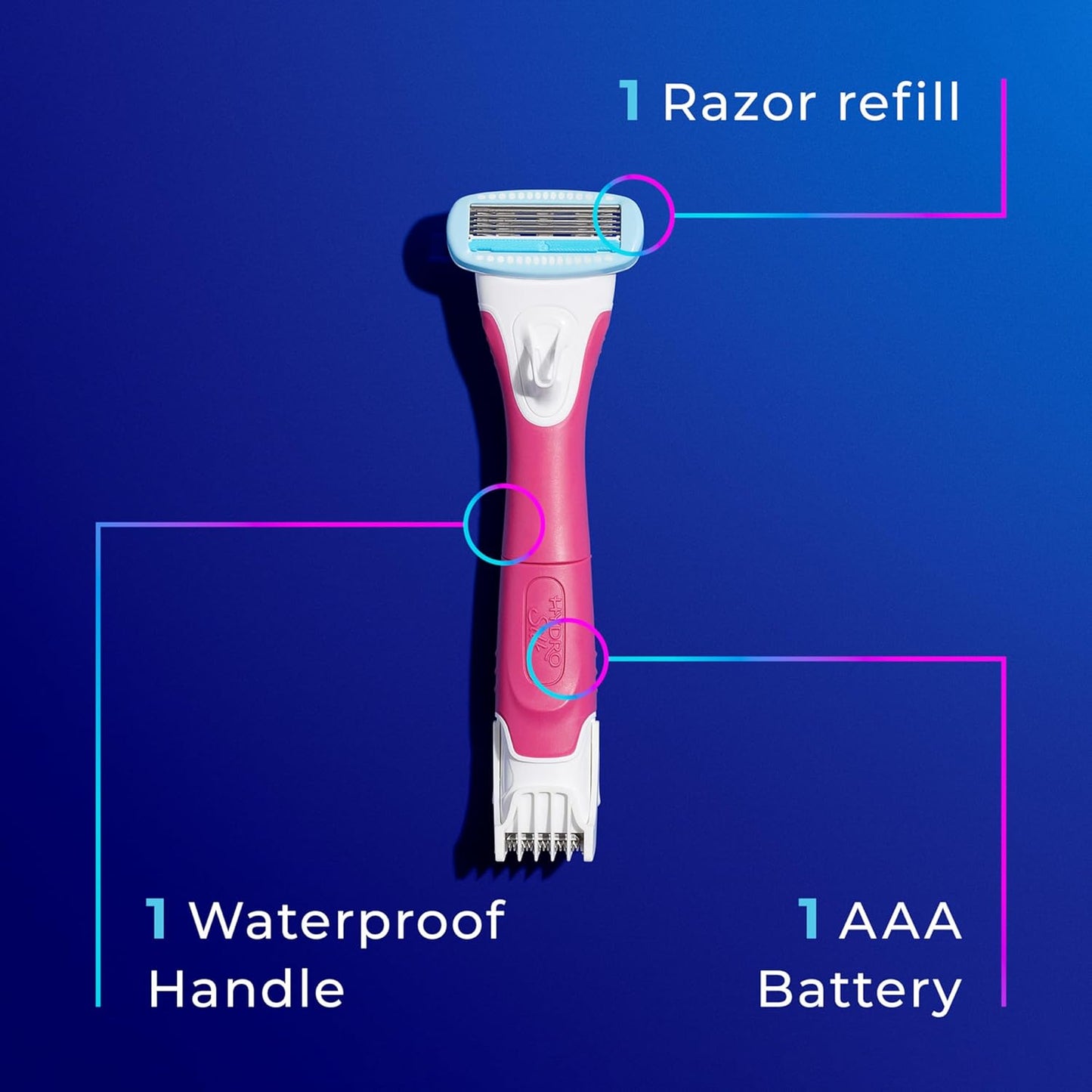 Schick Hydro Silk Trim Style Razor for Women